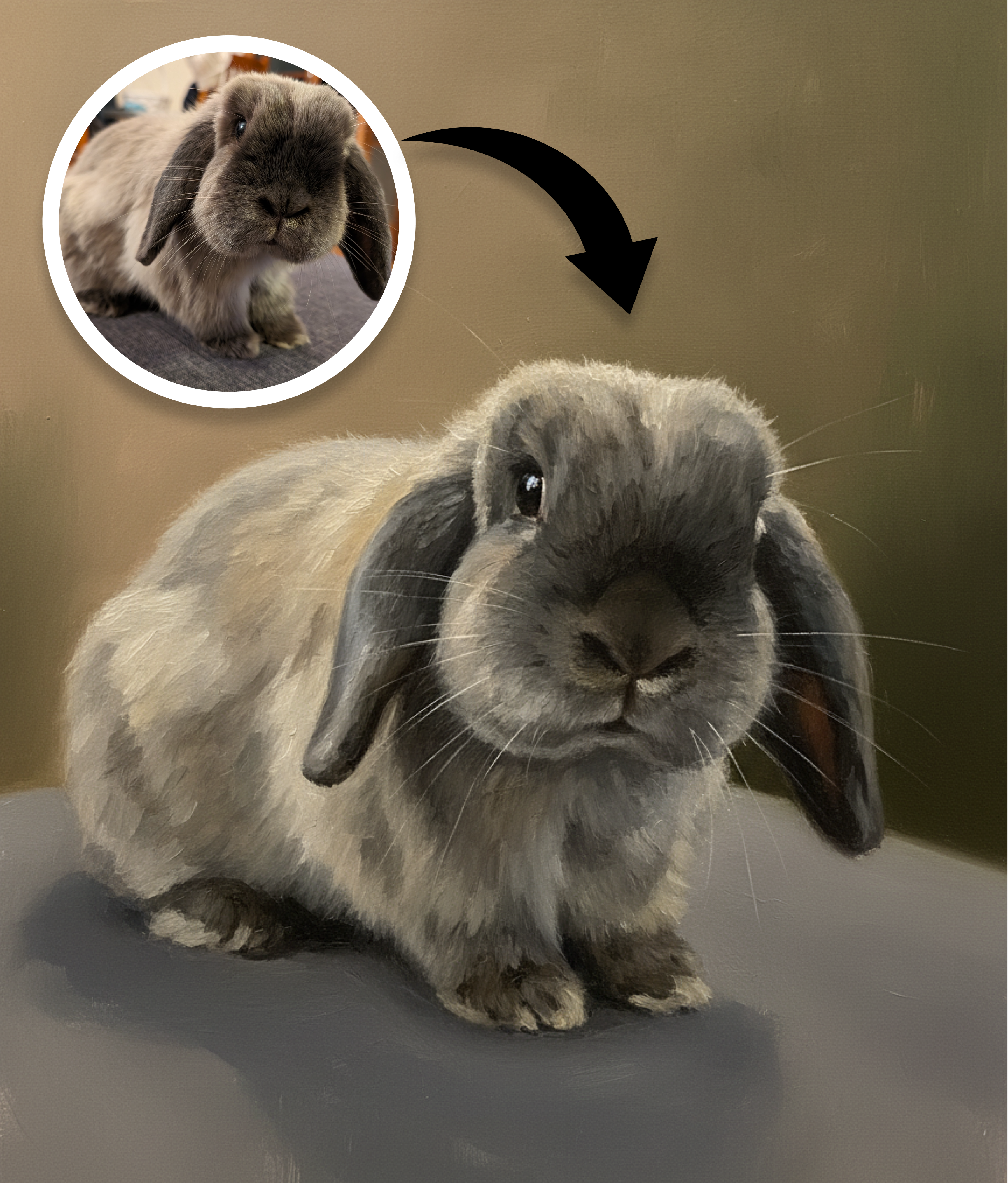 Classic Pet Portrait